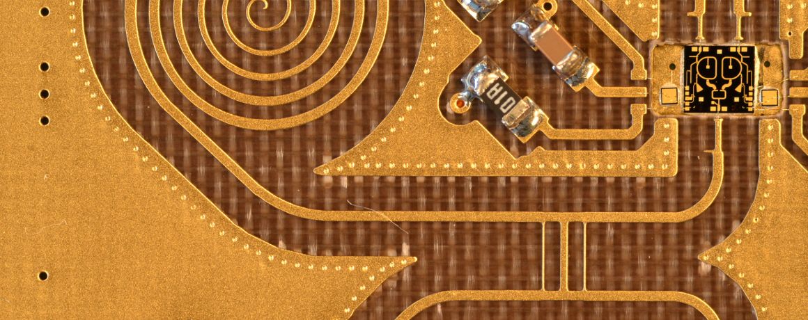 Nahaufnahme einer Platine