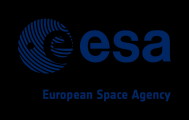 Logo of the European Space Agency, ESA. We kindly ackonowledge funding of our project