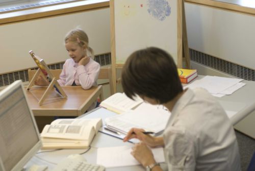 Kinderspielecke im Büro