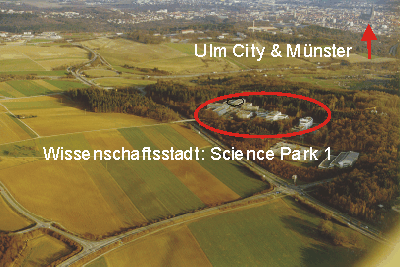 Ulm City, Mnster, Science Park 1, Universitt Ulm