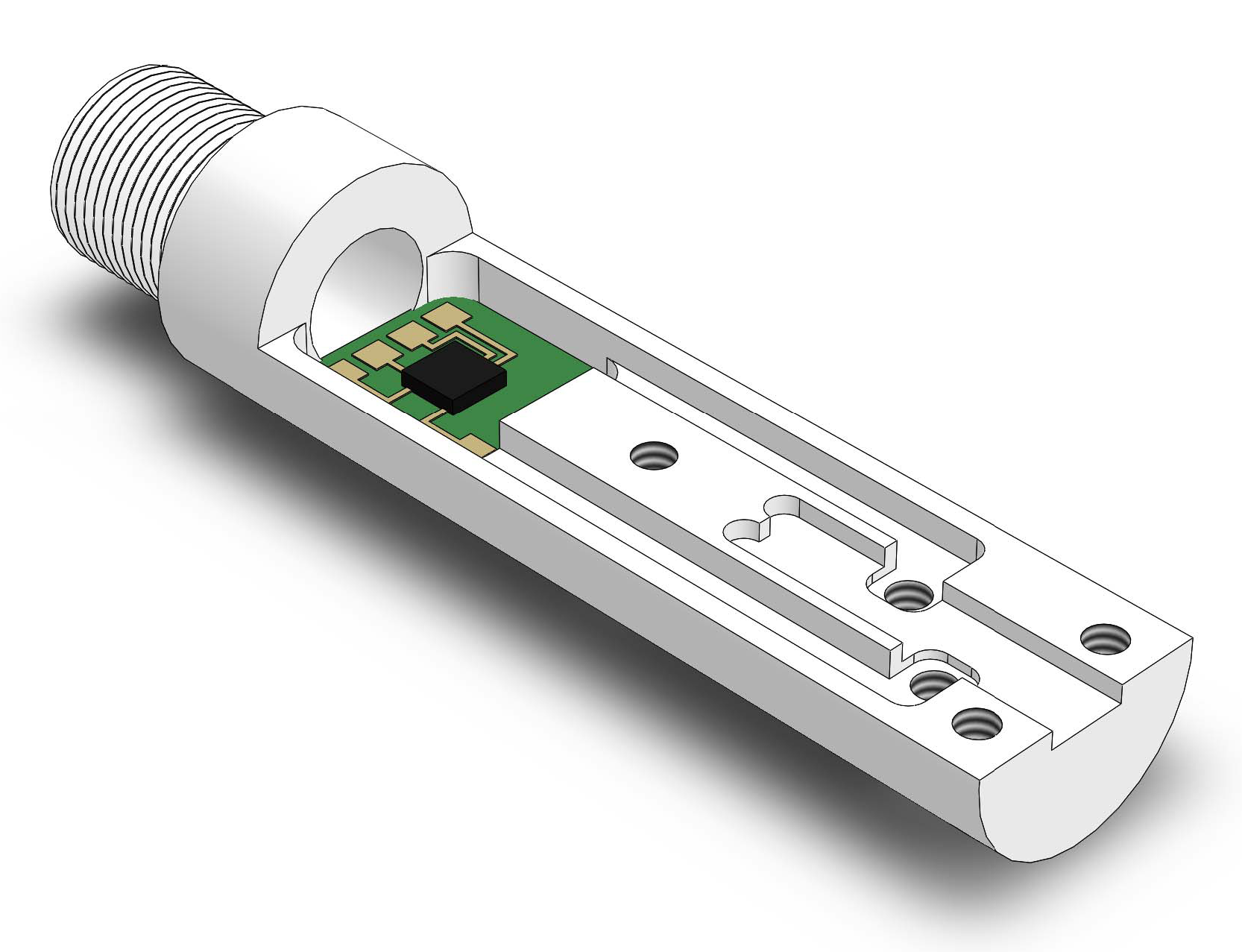 IC-based electron spin detection