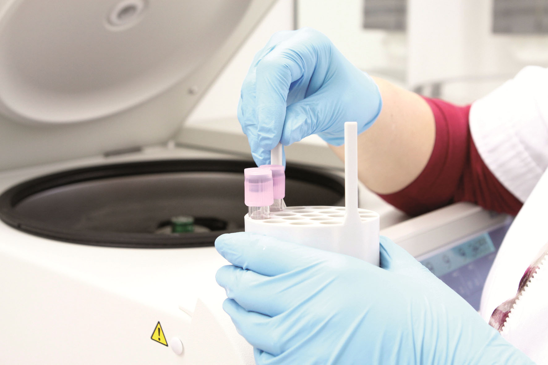Zentrifuge zur Aufbereitung von Blutproben