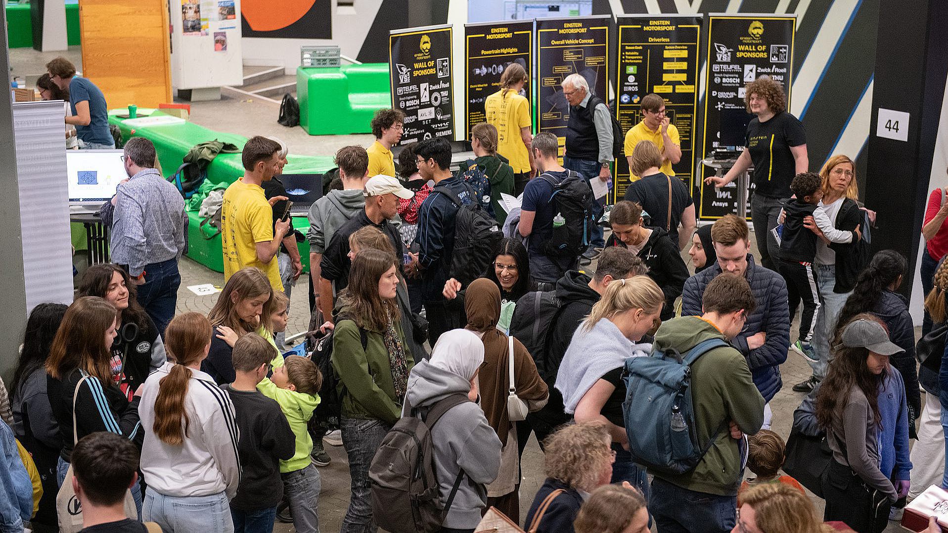 Visitors at the 2025 Long Evening of Science