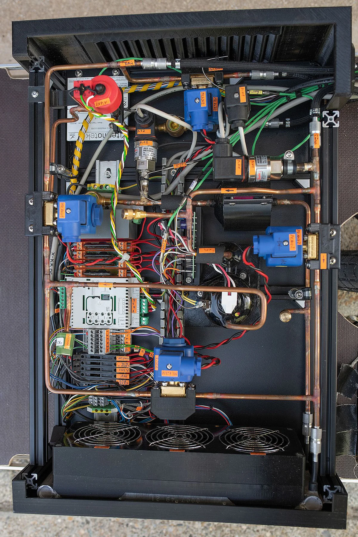 Batterietemperiersystem des ZEC-Bike 