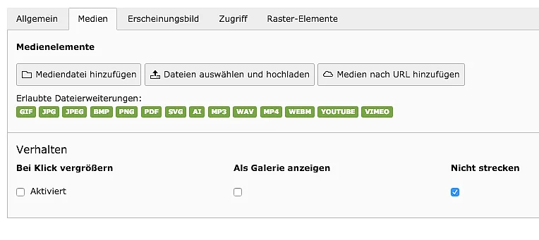 Warum werden manche Bilder vergrößert auf den Webseiten dargestellt?