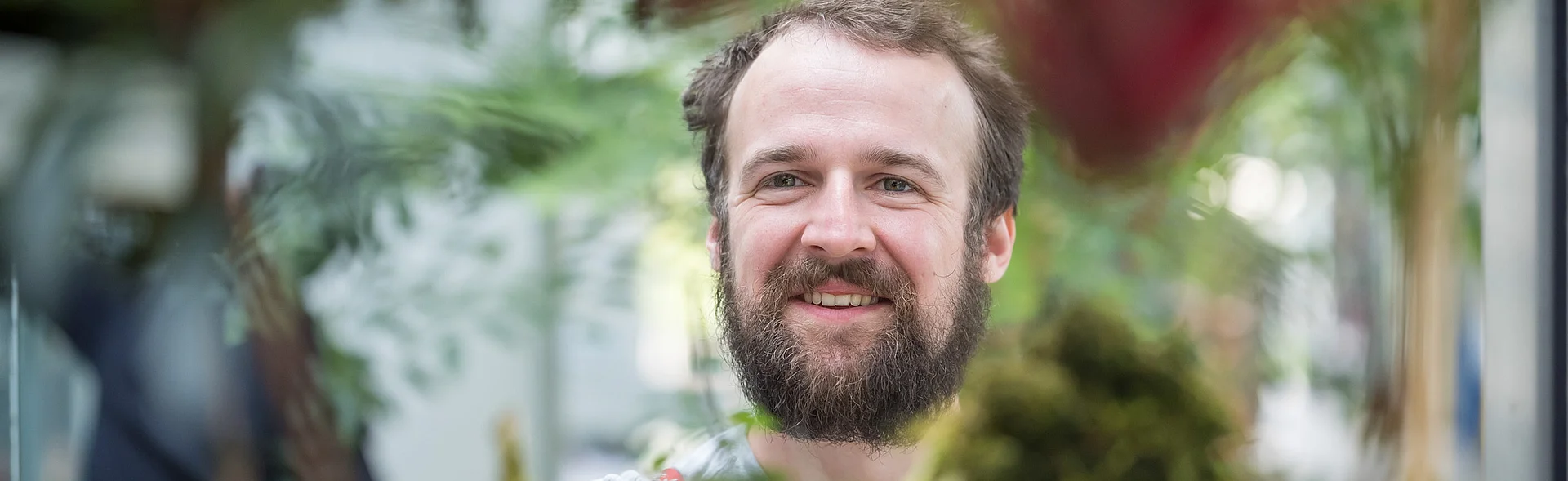 Titus Ebert Gärtner im Botanischen Garten