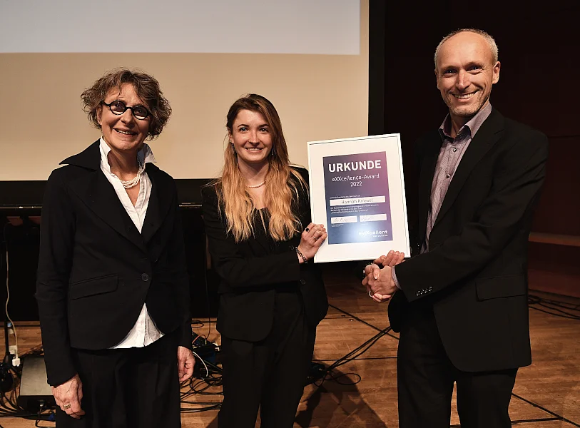 Preis für beste Masterarbeit 2022 an Hanna Kniesel