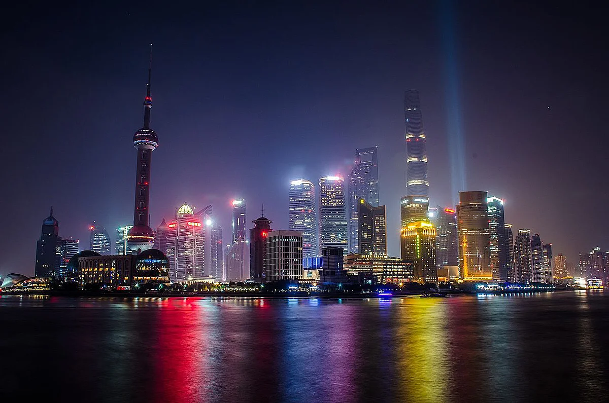 Shanghai bei Nacht