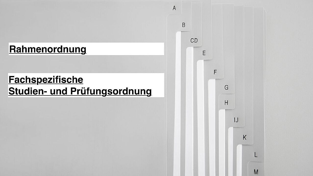 Ordner mit Register - Rahmenordnung Studien- und Prüfungsordnung Ordner mit Register - Rahmenordnung Studien- und Prüfungsordnung