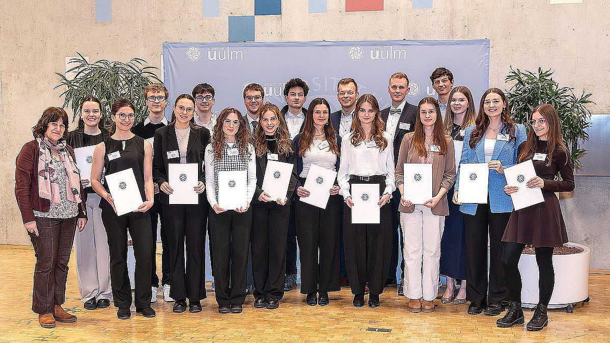 Stipendiaten Deutschlandstipendium bei der Übergabefeier
