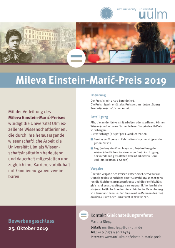 Mileva Einstein-Marić-Preis