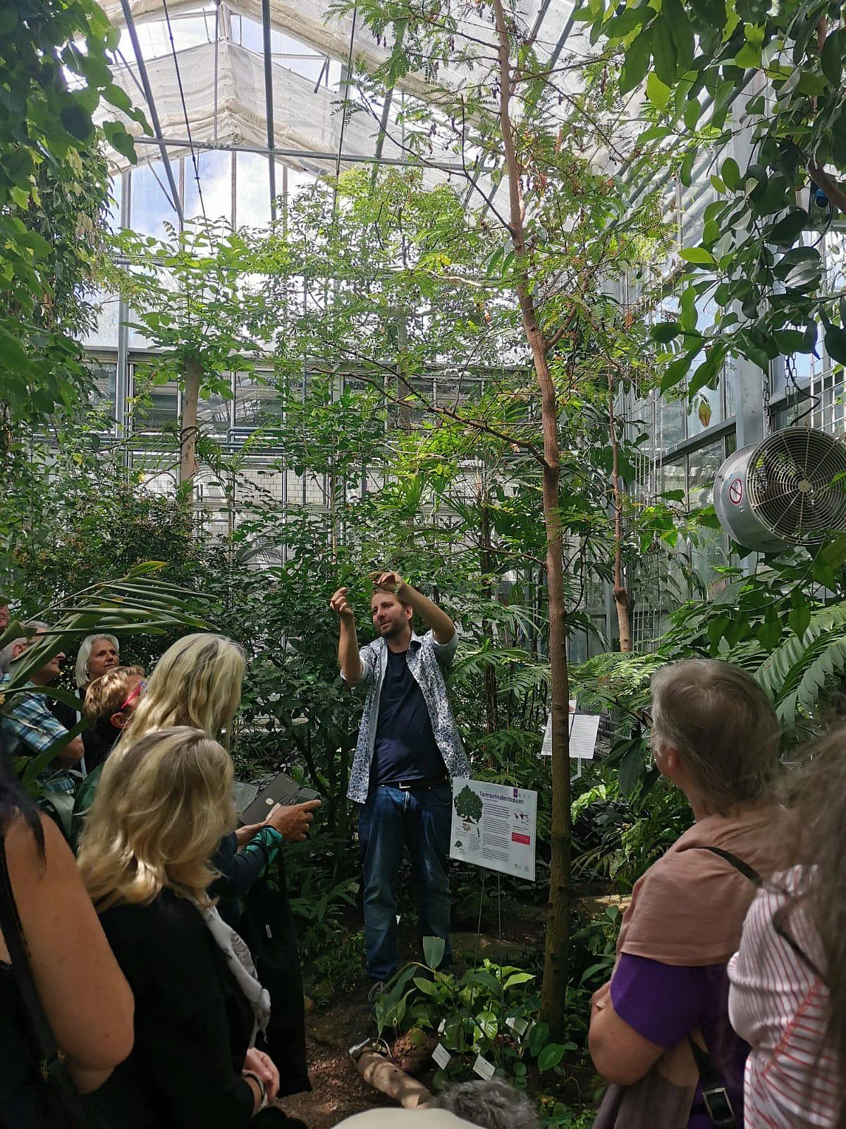 Beim Sommerfest des Botanischen Gartens können Gäster erkunden die Gewächshäuser des Botanischen Gartens