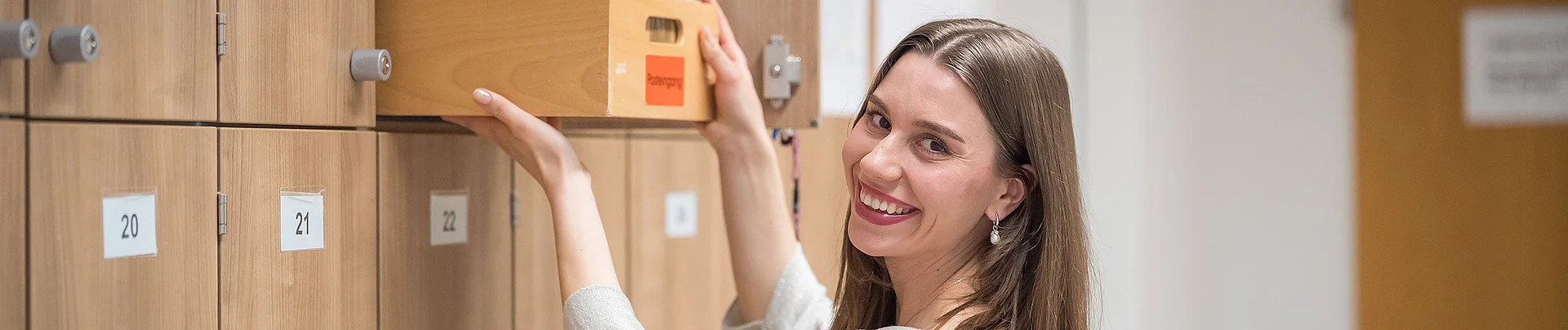 Luna Lindenfeld, Auszubildende der Uni Ulm
