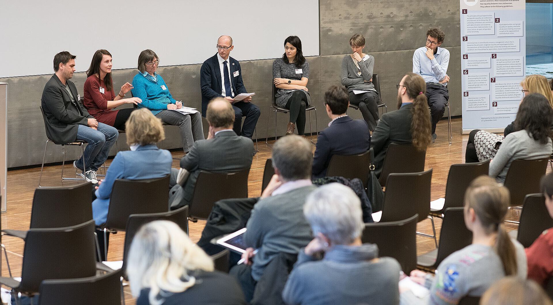 Podiumsdiskussion Gleichstellung