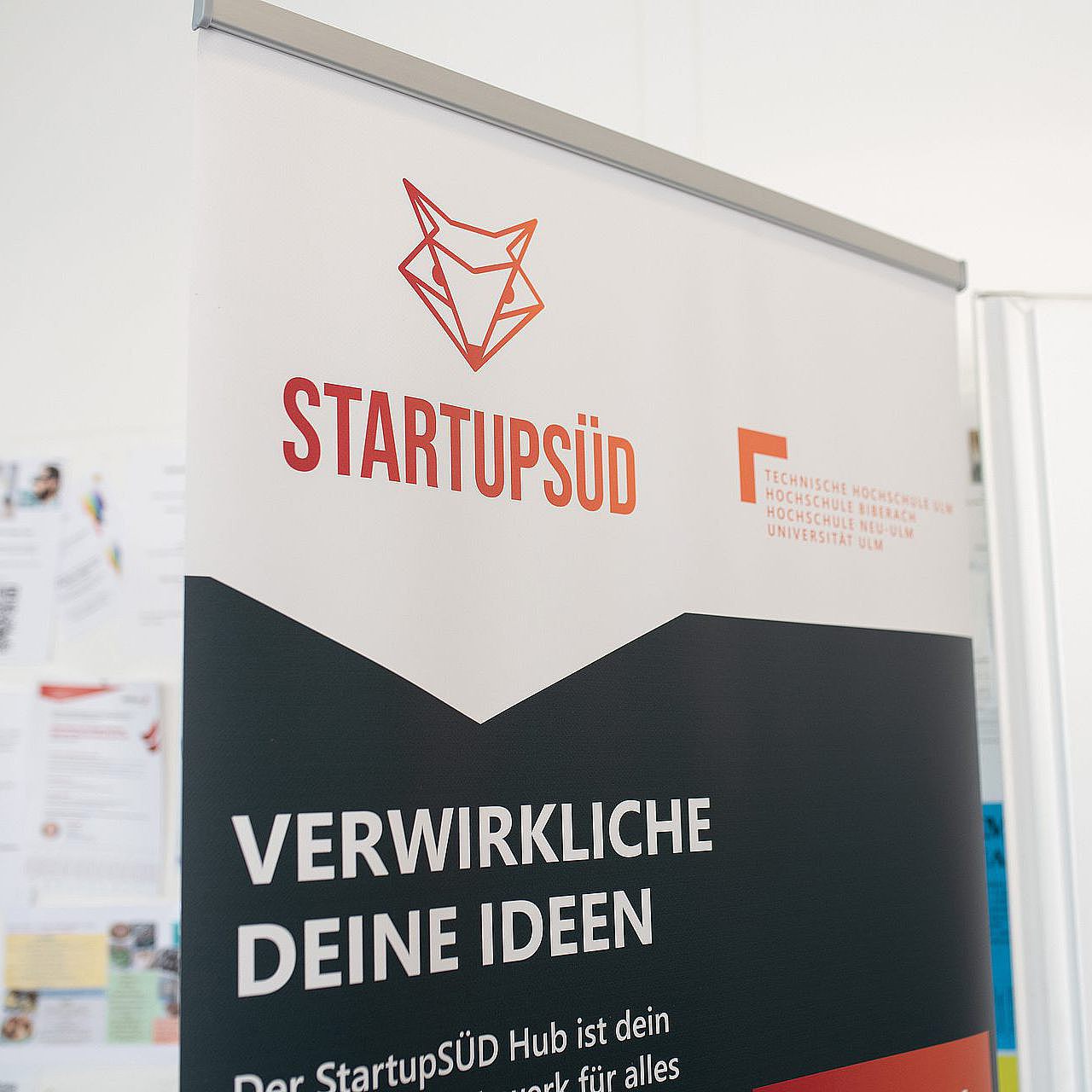 Rollup des Innovationsnetzerks StartupSÜD