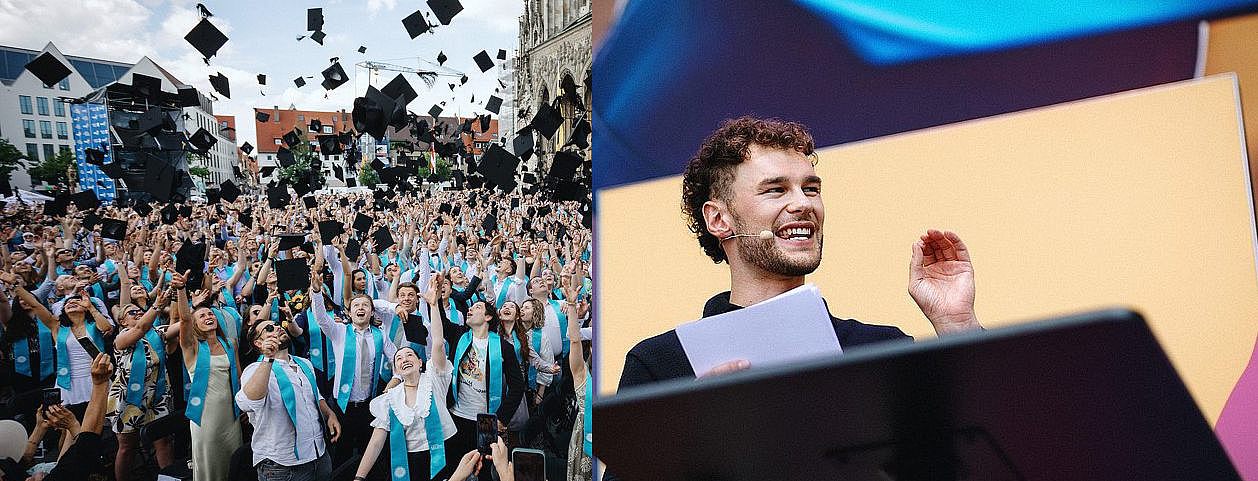Ulm University bids farewell to 800 graduates