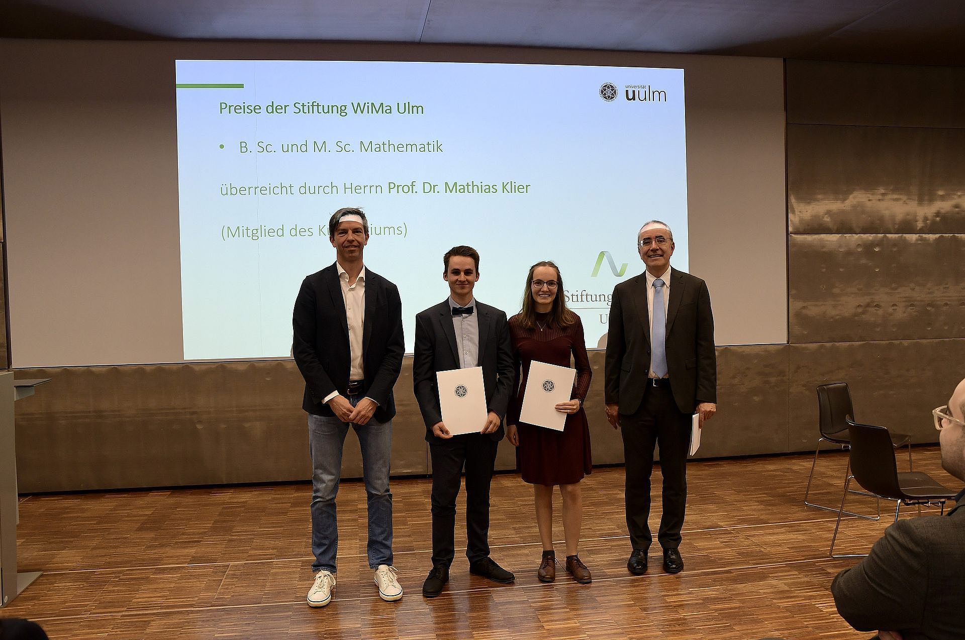 Preisträger*innen der Studiengänge B.Sc. und M.Sc. Mathematik
