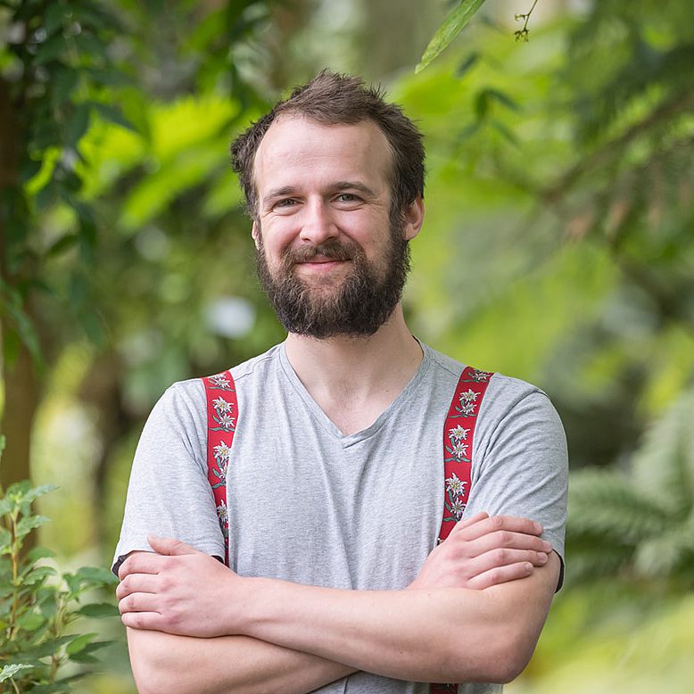 Titus Ebert Gärtner im Botanischen Garten