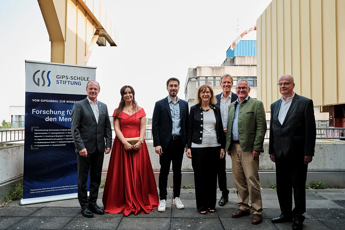 Gruppenfoto mit den Preisträgern