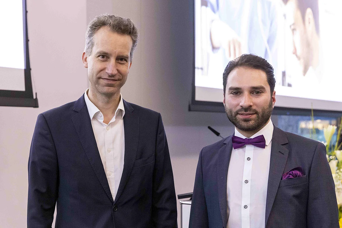 Götz Maier und Dr. Orkun Furat