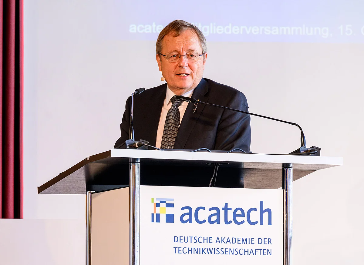 acatech-Präsident Prof. Jan Wörner