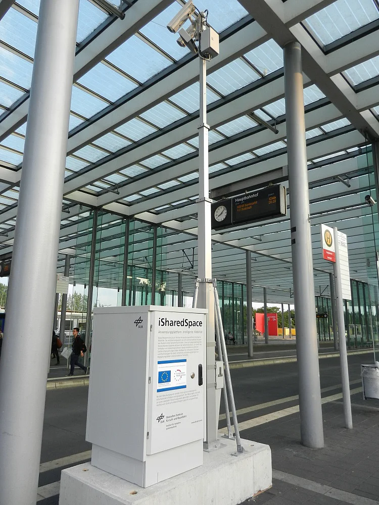 Eine stationäre Messanlage des DLR