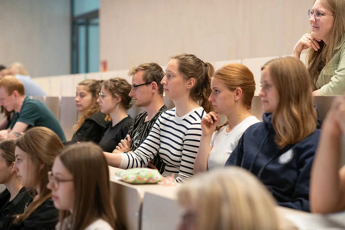 Studierende im Hörsaal des TTU
