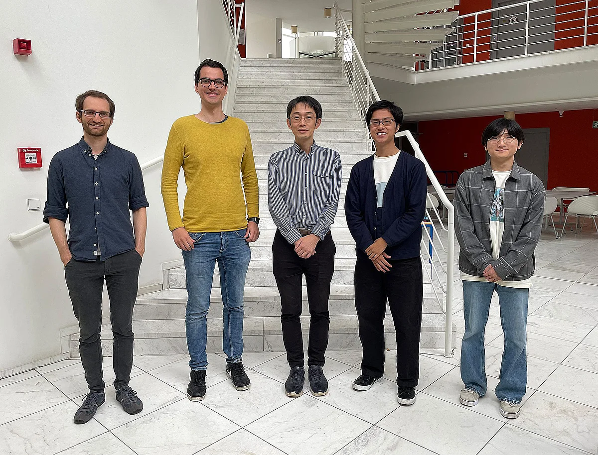 5 Gäste der Dt-Jap. Herbstschule 