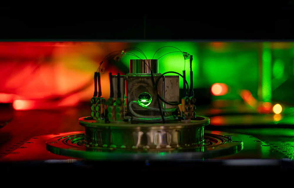 Aufbau eines Quantenexperiments
