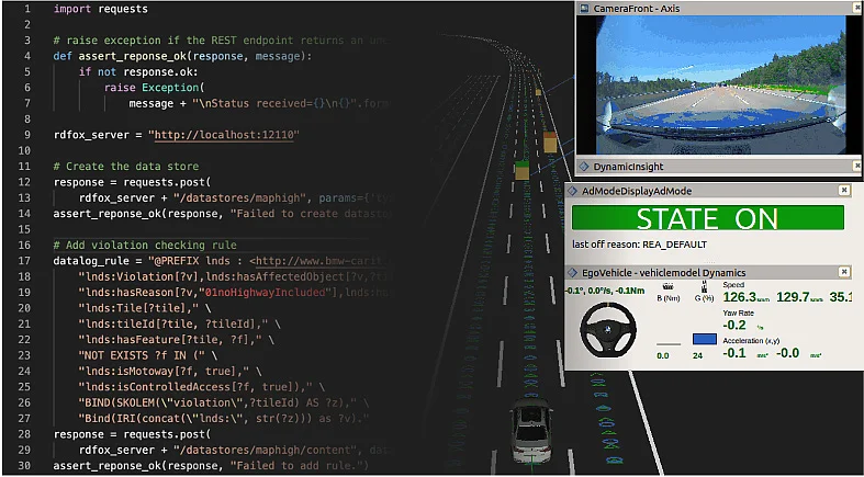 Simulation für das autonome Fahren