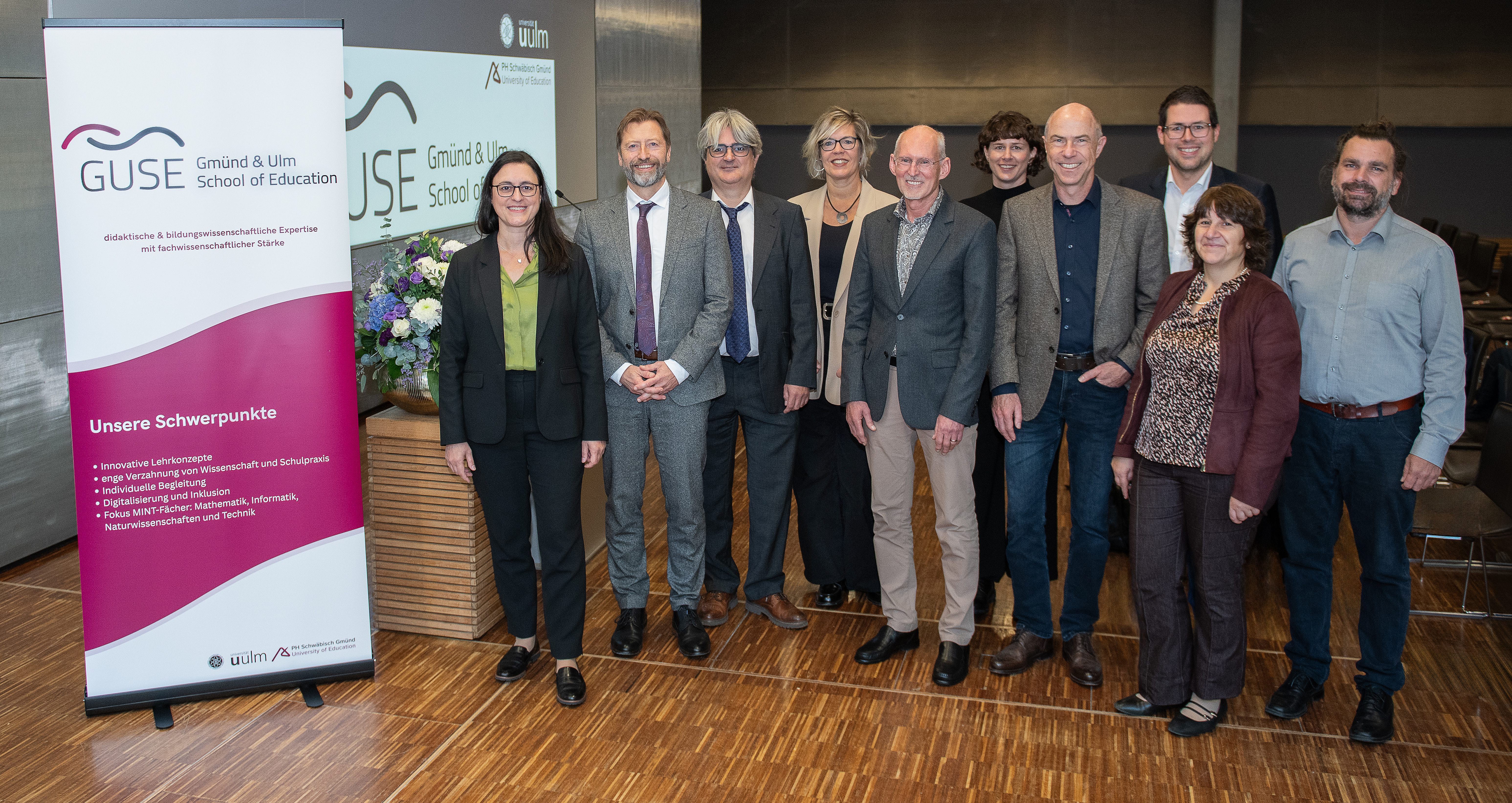 Die Akteurinnen und Akteure der Gmünd Ulm School of Education