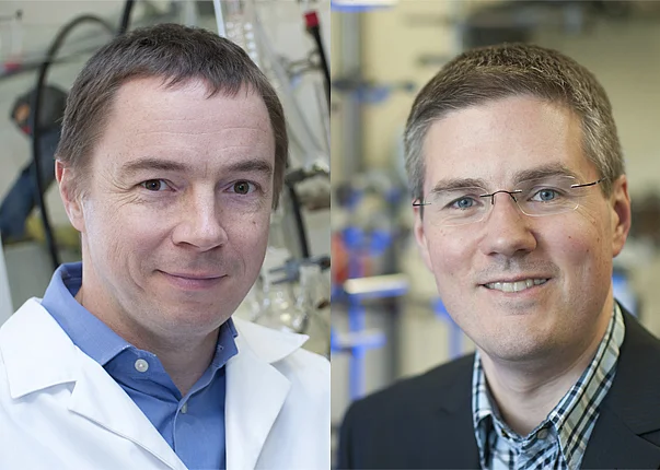 Prof. Sven Rau und Prof. Carsten Streb, Seniorautoren der Publikation