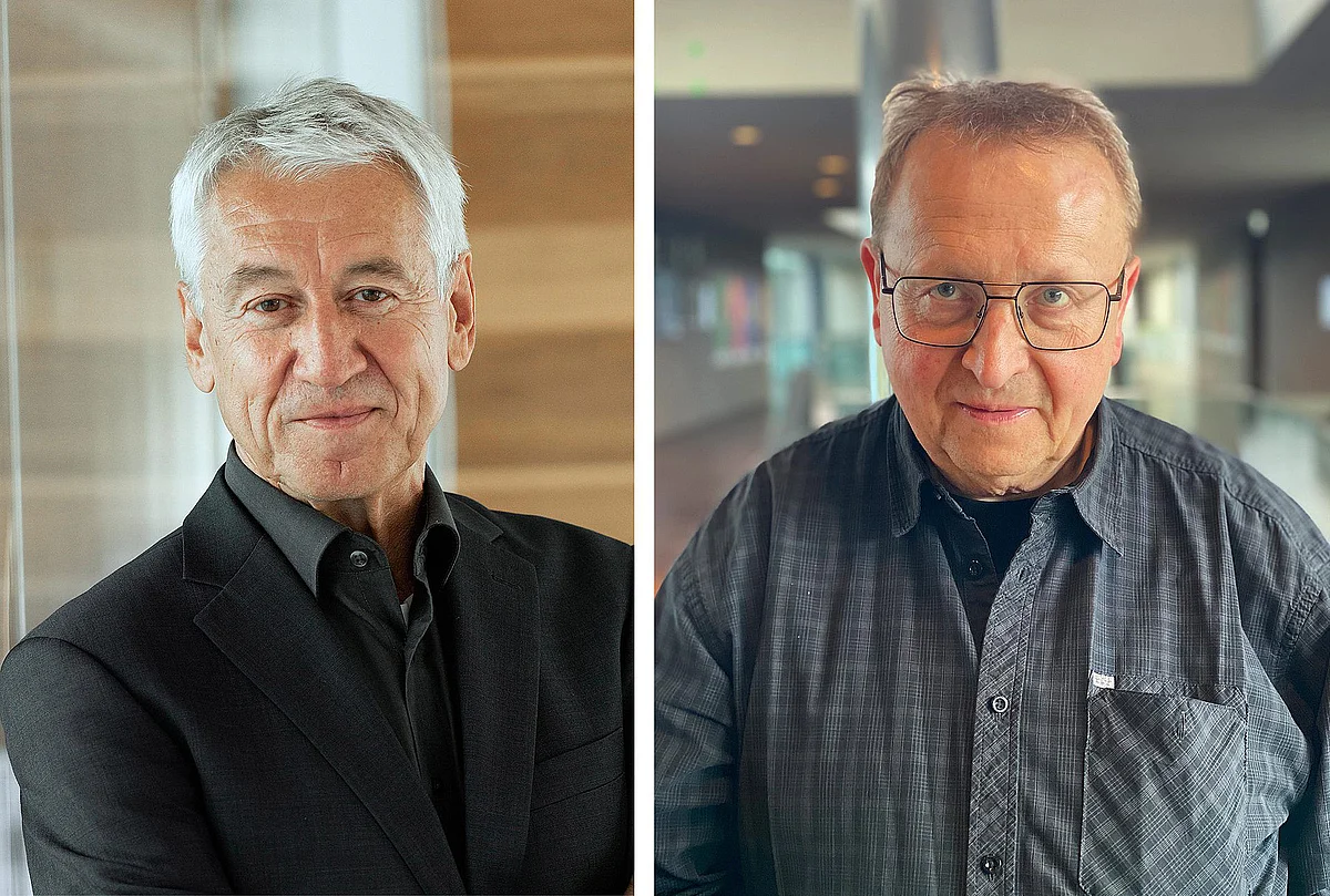 Professor of Thomas Wirth and PD. Dr Bernd Baumann 