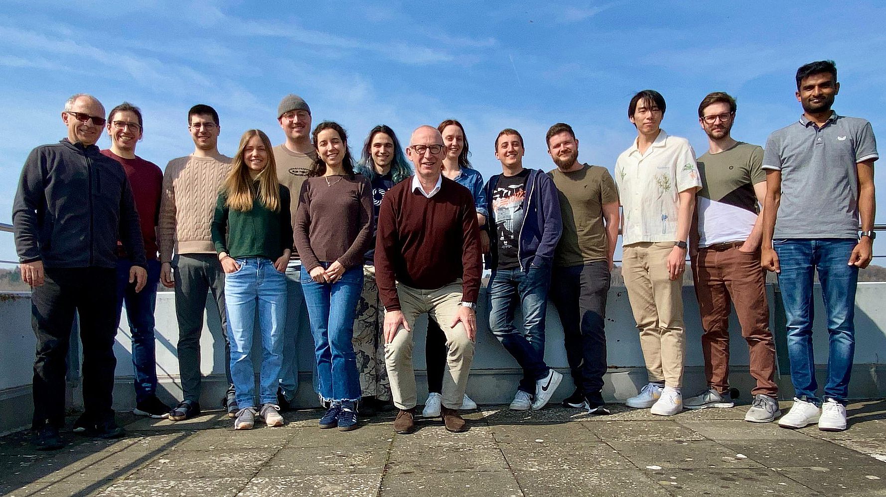 Teilnehmer*innen des Statusseminars des Instituts für Numerische Mathematik