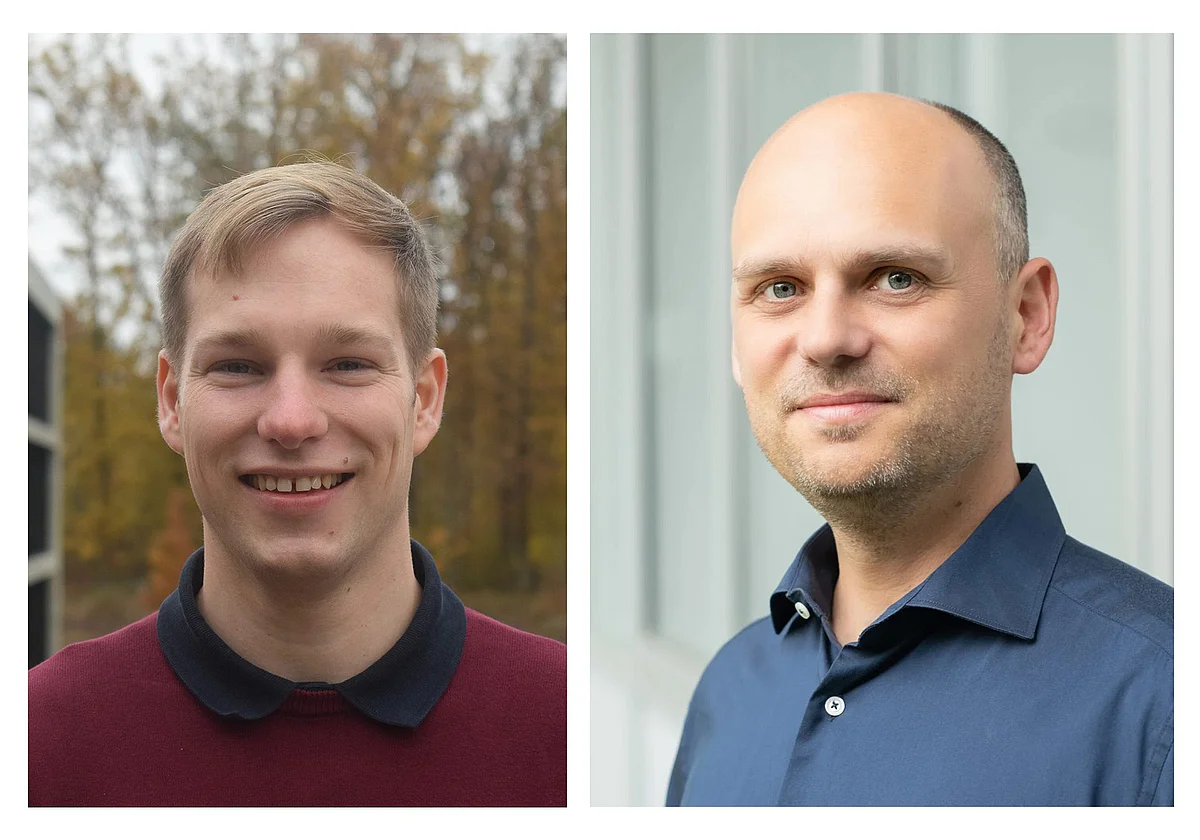 Patrick Alexander Hoffmann mit Prof. Dr. Max von Delius 