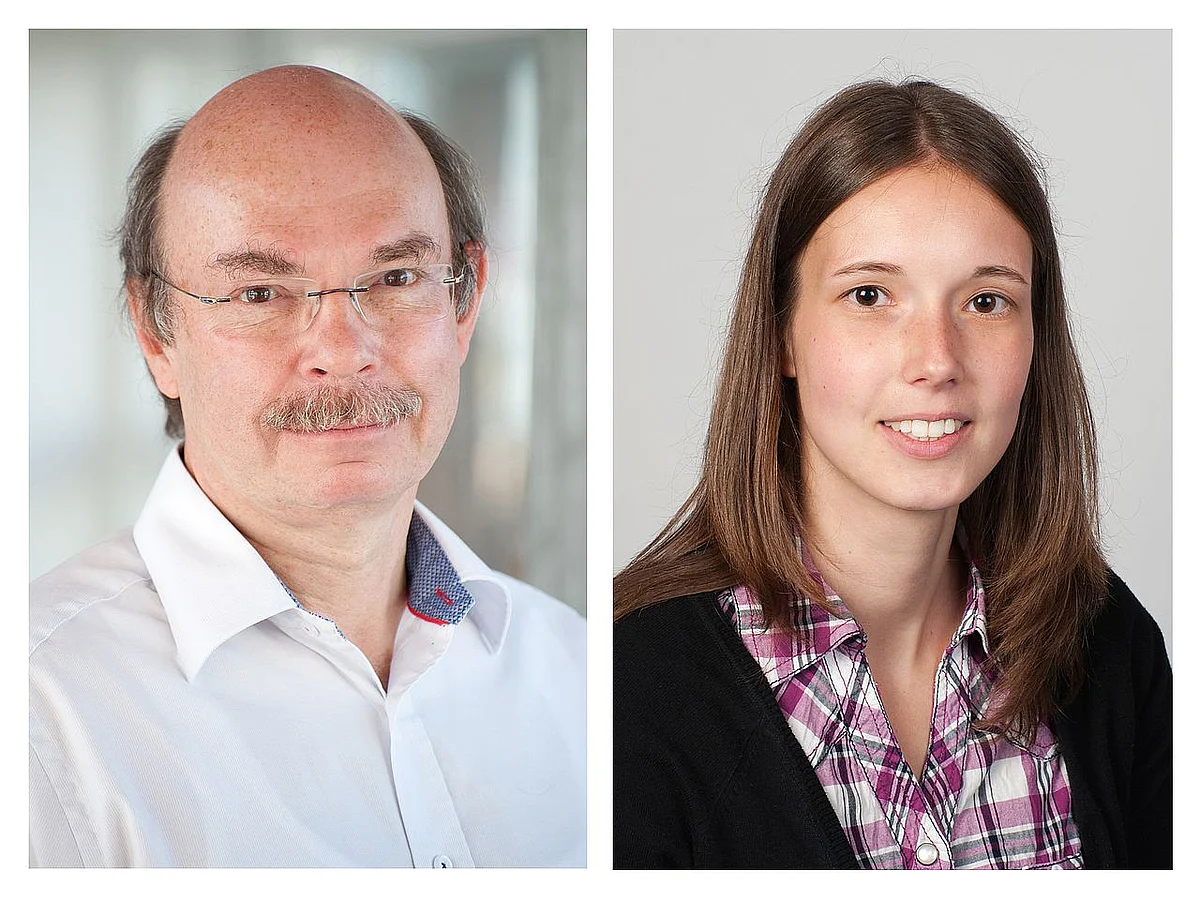 Prof Reinhard Holl and Dr Nicole Prinz