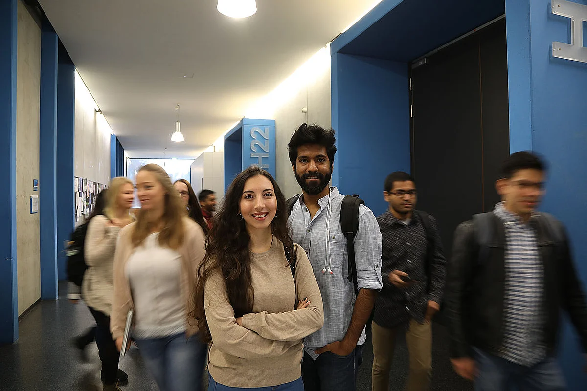 Internationale Studierende an der Uni Ulm 