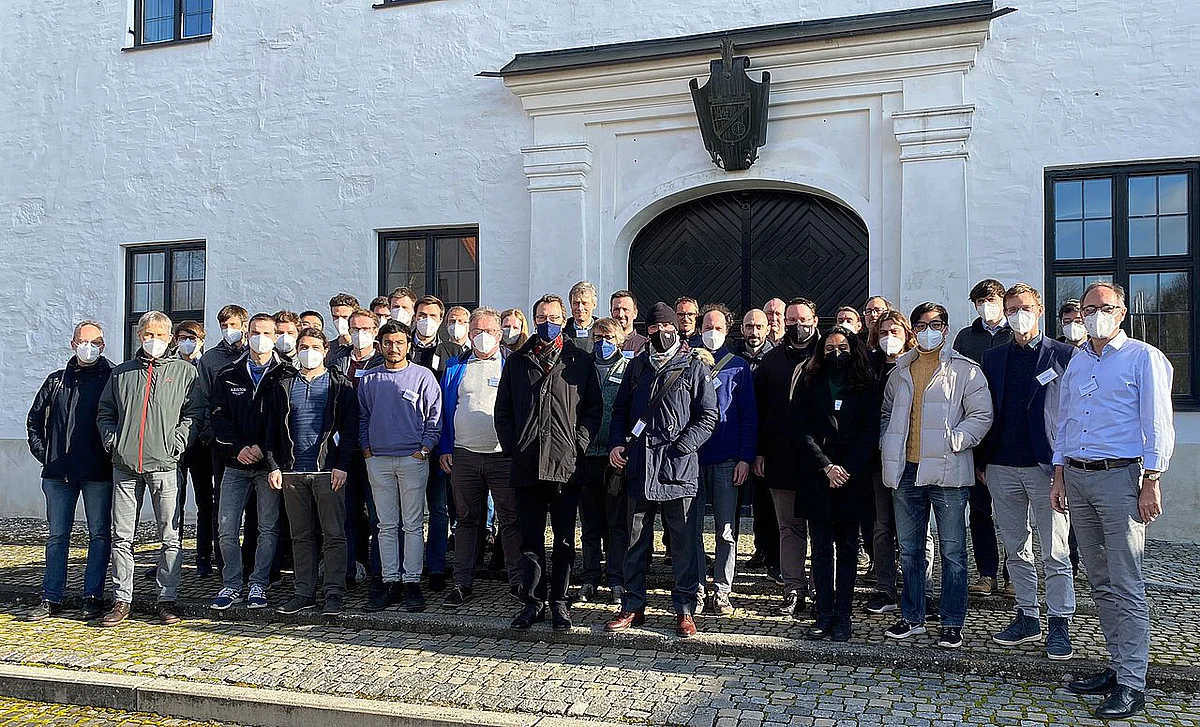 Teilnehmende des Netzwerktreffens im Wissenschaftszentrum Schloss Reisensburg