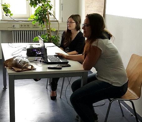 Sevice Learning Seminarsitzung Vortrag im Seminarraum