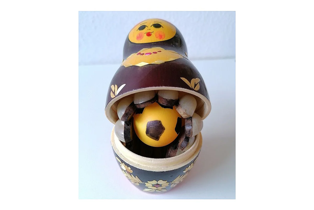 self-made matryoshka model