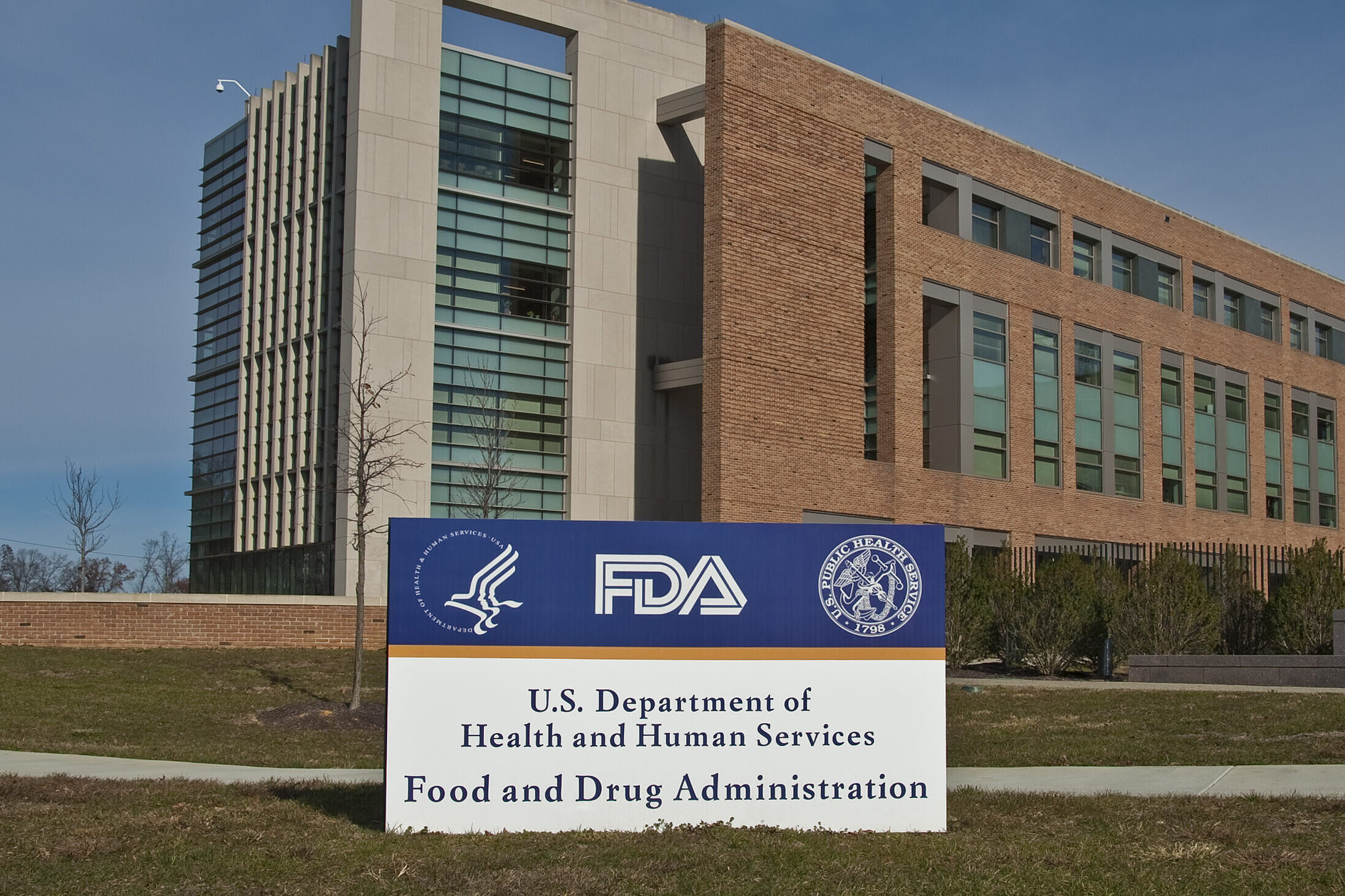 Gebäude der Food and Drug Administration in den USA
