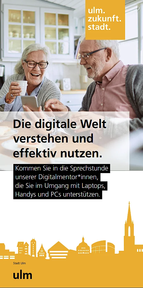 Flyer "Die digitale Welt verstehen und effektiv nutzen"