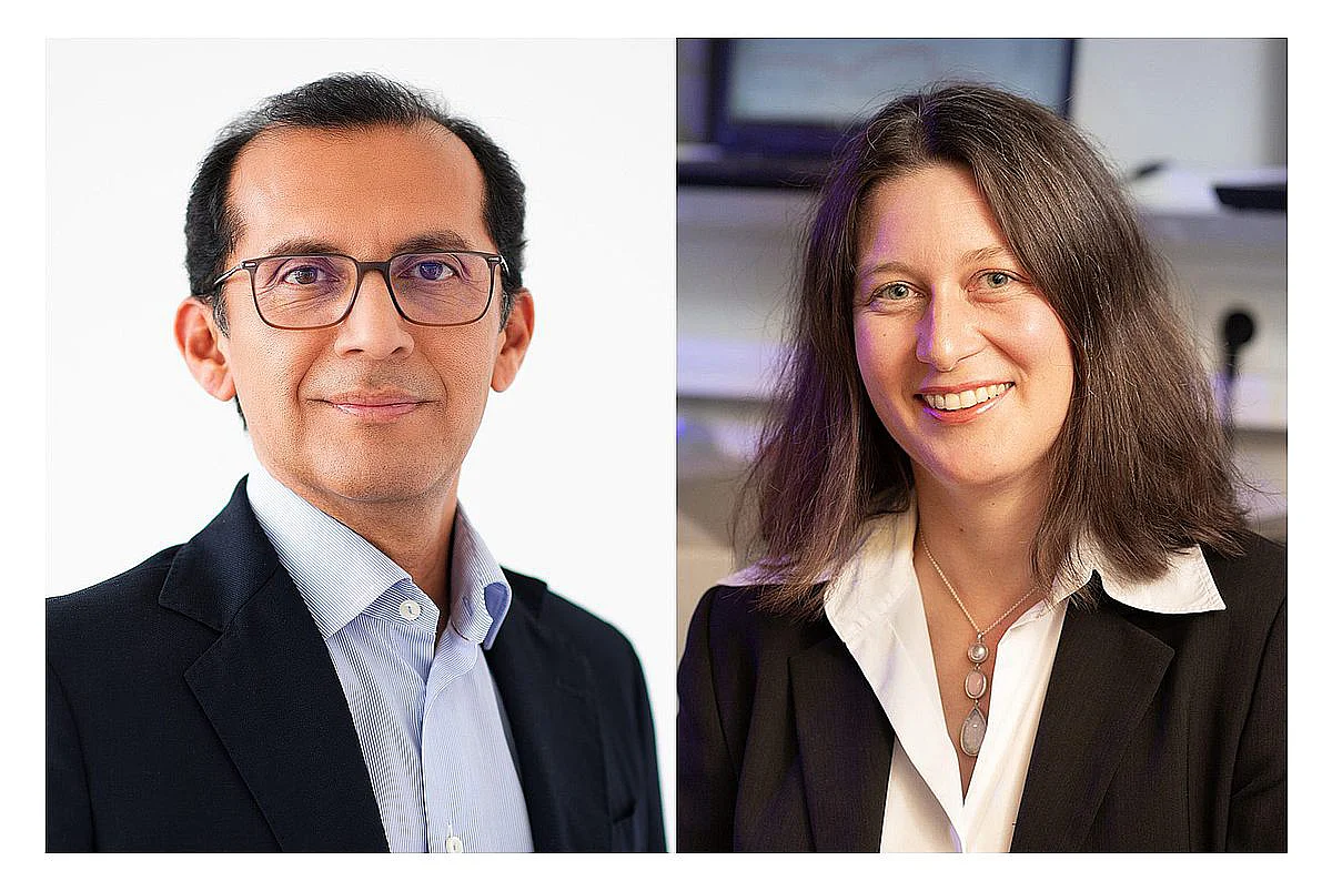 Dr. Roberto Rojas mit Prof. Iris-Tatjana Kolassa