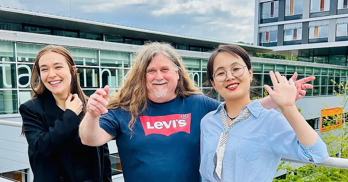 Túgba Memis, Prof. Franz Oswald und Dr. Min Guo