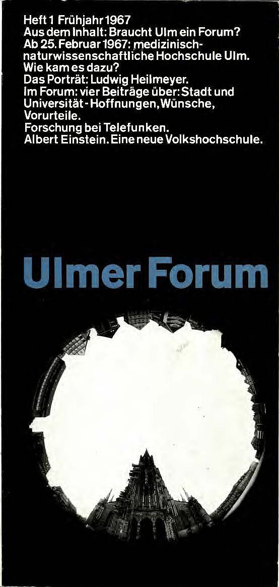Zeitschrift Ulmer Forum