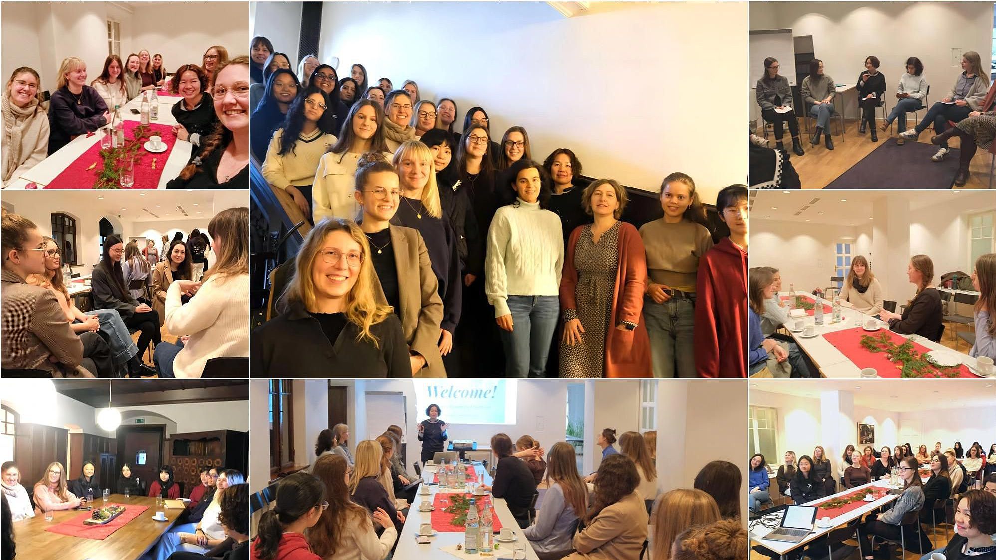 Womens Research Day - Collage of the event