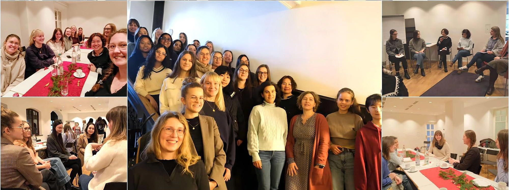 Forscherinnen beim ersten Frauenforschertag