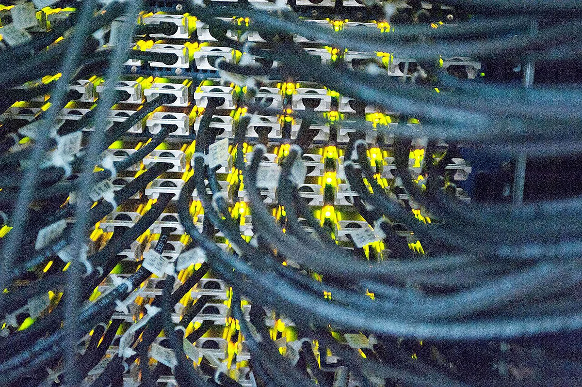 Server-Rückseite