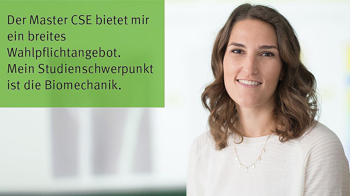 Lauras Statement zu Master CSE