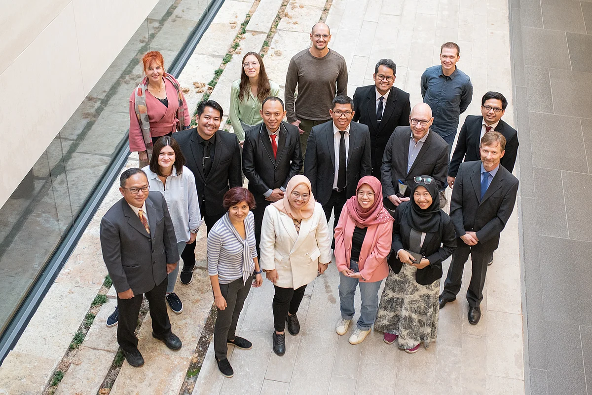 Gruppenbild der Projektteilnehmenden